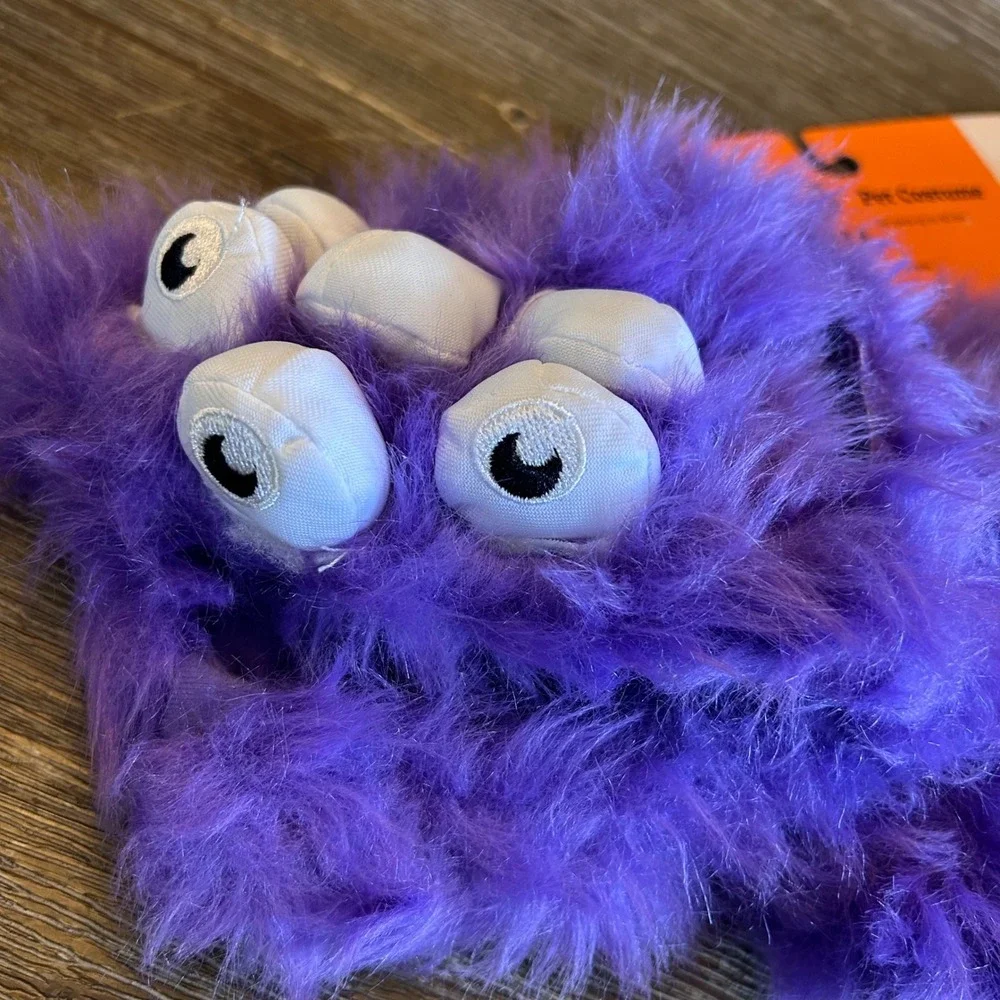 Spider Costume Dog Full‎ Body Costumes - Boots & Barkley™ Purple Medium
